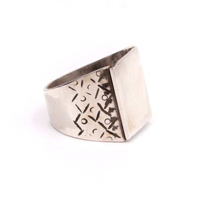 Anello Argento Chevalier