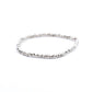 Bracciale Argento Sfaccettata Pepita Media