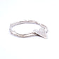 Bracciale Argento Doppio, Cuore Diverso