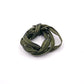 Bracciale Seta Tonalità Nero/Marrone
