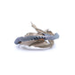 Bracciale Seta  Calza Argento