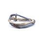 Bracciale Seta  Calza Argento