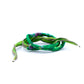 Bracciale Seta Calza Verde