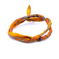 Bracciale Seta Calza Zafferano